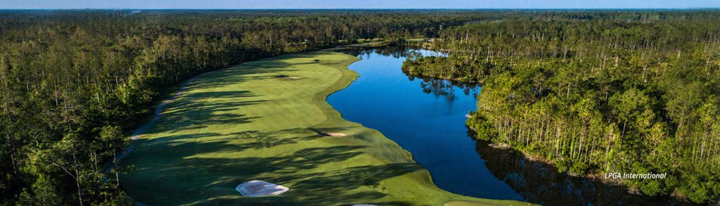 Aerial view of LPGA International Fairway